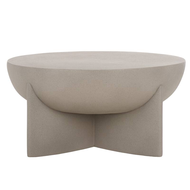 SAFAVIEH Devan Coffee Table (Fully Assembled) - 30"W x 30"D x 14"H