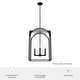 preview thumbnail 9 of 7, Hunter 18" Dukestown 4-Light Pendant - Kitchen Island, Dining Room, Entry - Industrial, Contemporary, Transitional