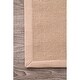 preview thumbnail 3 of 20, Nuloom Handmade Alexa Cotton-bordered Jute Rug