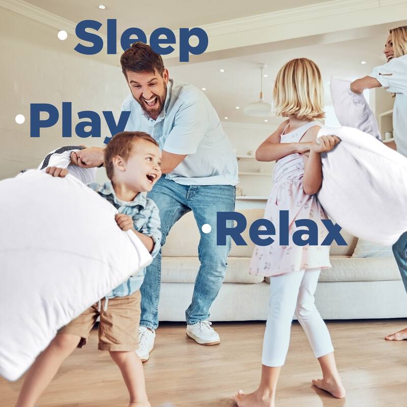 Martex Sweet Dreams Twin Pack Bed Pillows Soft Down Alternative - White