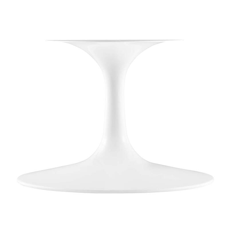 Lippa 36" Round Artificial Travertine Coffee Table