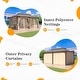 preview thumbnail 98 of 133, EROMMY Hardtop Gazebo,Outdoor Pergola with Double Roof & Netting & Curtains,Heavy Duty Canopy for Patio, Backyard, Pool party