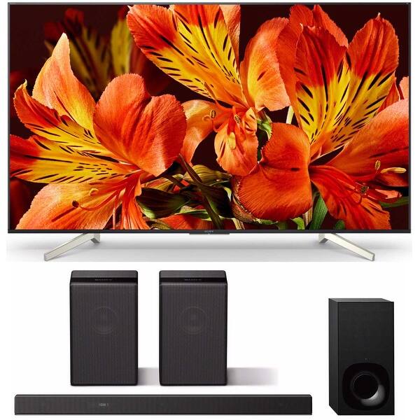 Shop Sony Xbr65x850f 65 Inch 4k Ultrahd Smart Led Tv 2018 With Soundbar And Speaker Overstock 20772698