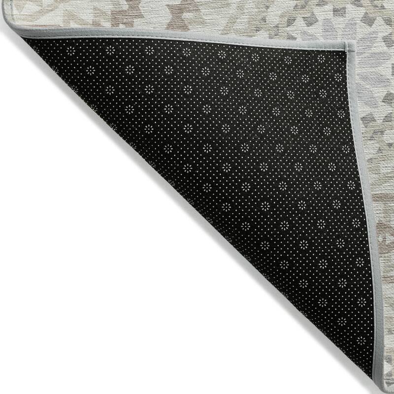 HomeRoots Floral Medallion Transitional Rectangle Outdoor Rug
