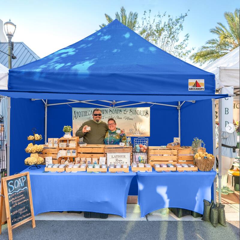 ABCCANOPY Pop up Canopy Tent with Awning and Sidewalls