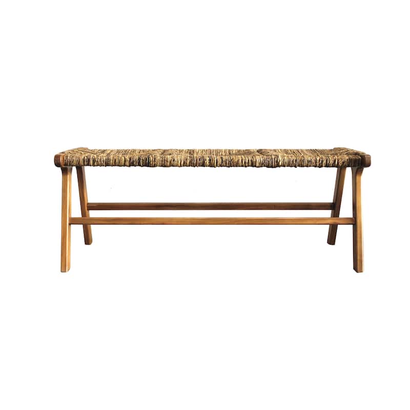 Carolina Living Karson 48" Banana Weave Bench