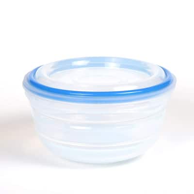 Creative Home Silicone Collapsible Storage Bowl with Lid