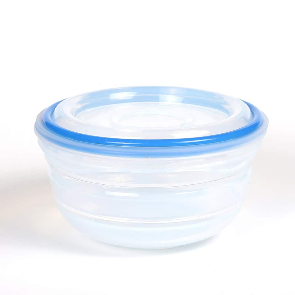 Creative Home Silicone Collapsible Storage Bowl with Lid