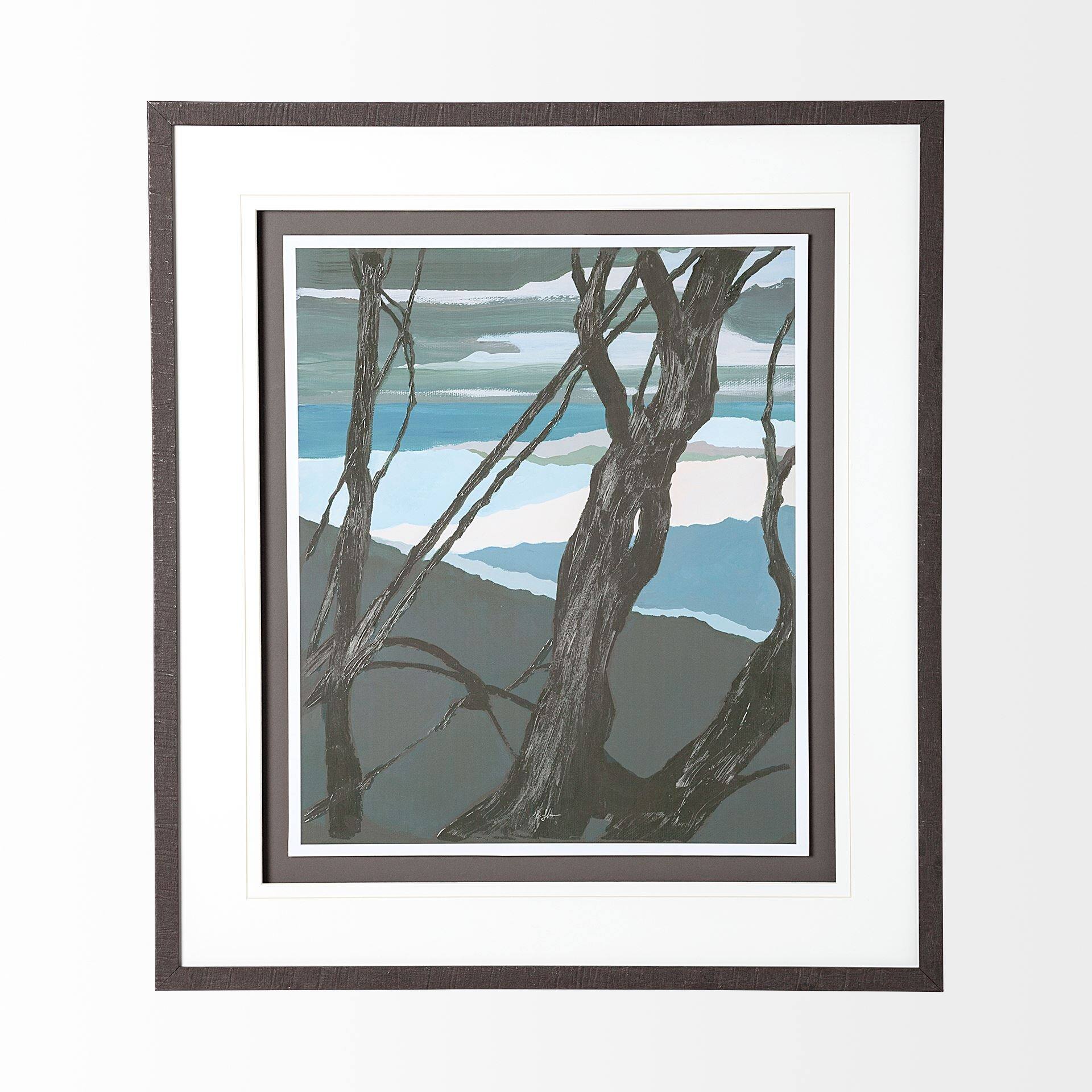 Waves I Framed Art Print Bed Bath & Beyond 39204305