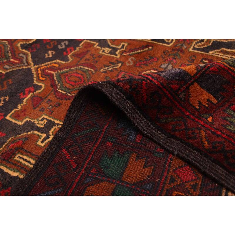 ECARPETGALLERY Hand-knotted Teimani Brown Wool Rug - 3'7 x 6'7