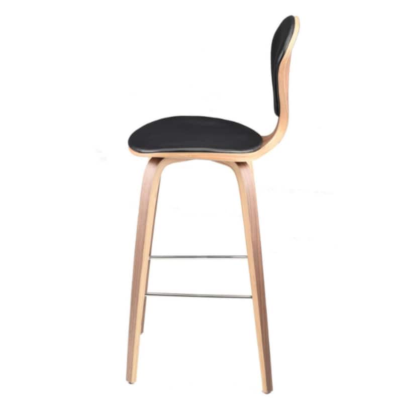 Modern Mid Century Satin Stool (26") Set of 3
