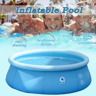 Avenli 12-feet Large Summer Inflatable Swimming Pool Above Ground