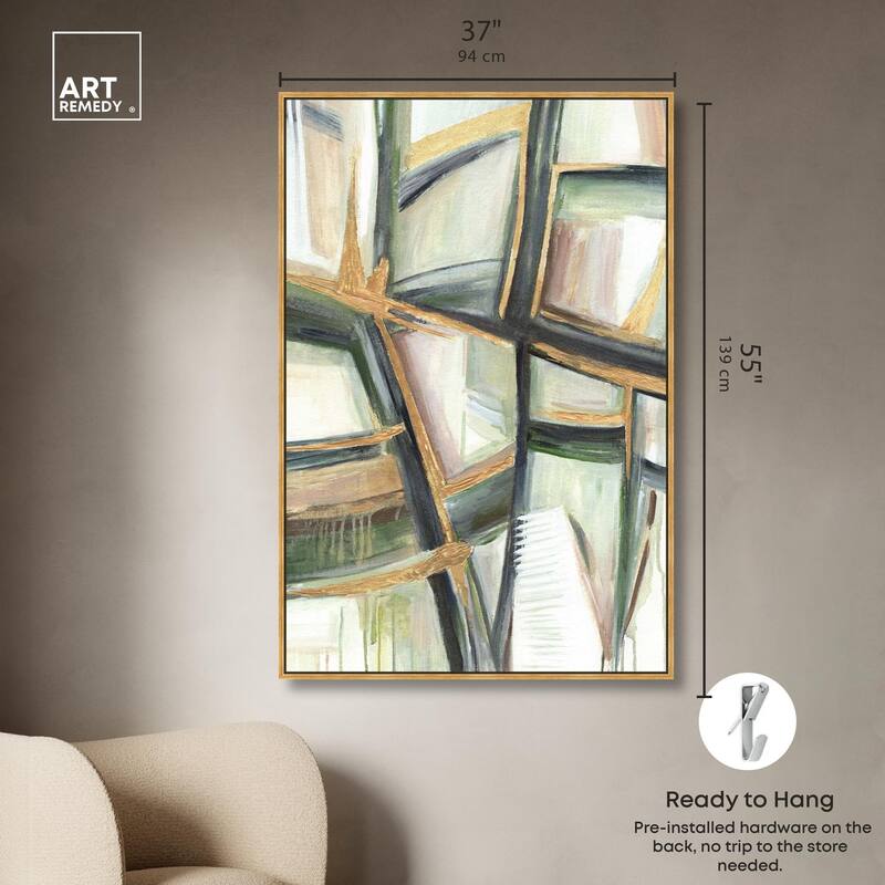 Majestic Vibes I Canvas by Art Remedy