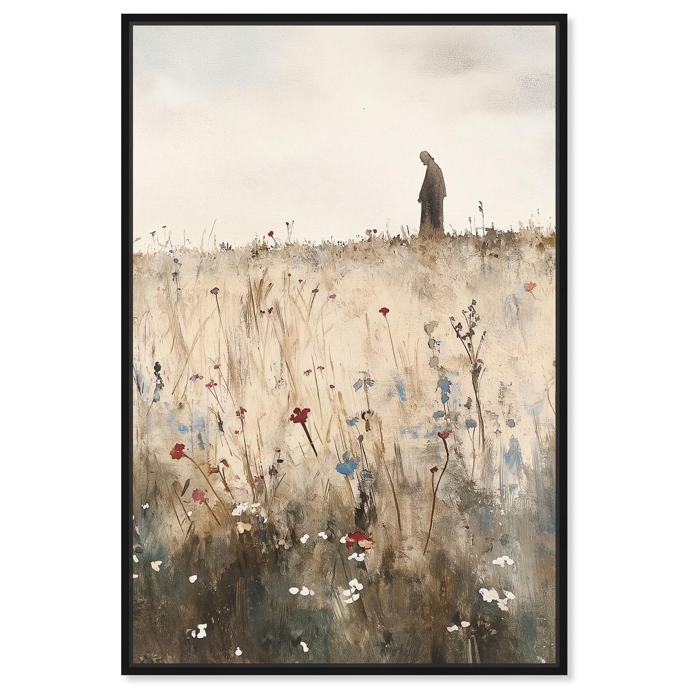 Ambling Monk Canvas by Art Remedy