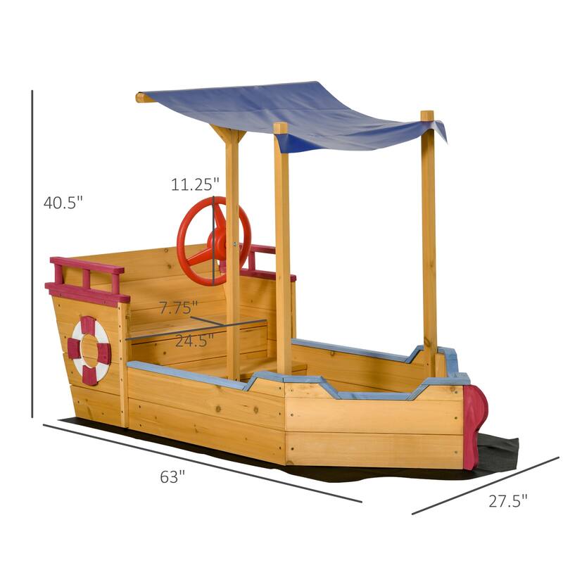 Kids Picnic Table with Umbrella and Storage Inside, Sand and Water Table, Kids Outdoor Furniture, Wooden Bench Backyard