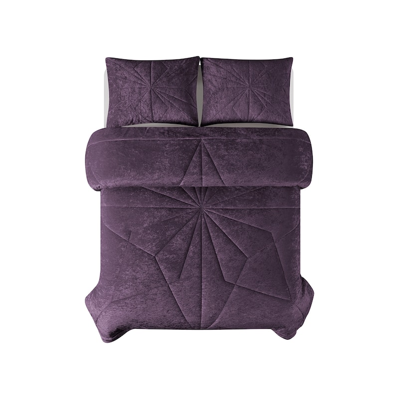 Gabriel Geometric Quilted Comforter Set