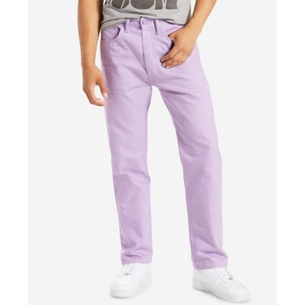 purple levi jeans
