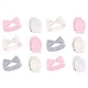 preview thumbnail 1 of 0, Hudson Baby Infant Girl Cotton Headband and Scratch Mitten Set, Dots 12-Piece Dots 12-Piece - 0-6 Months