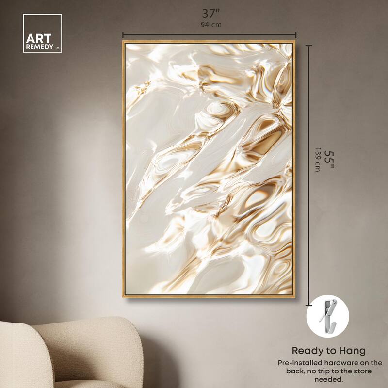 Light Reflections II Canvas by Art Remedy