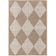 preview thumbnail 13 of 15, Nourison Washable Modern Jute Indoor Geometric Area Rug 2' x 3' - Ivory - Rectangle