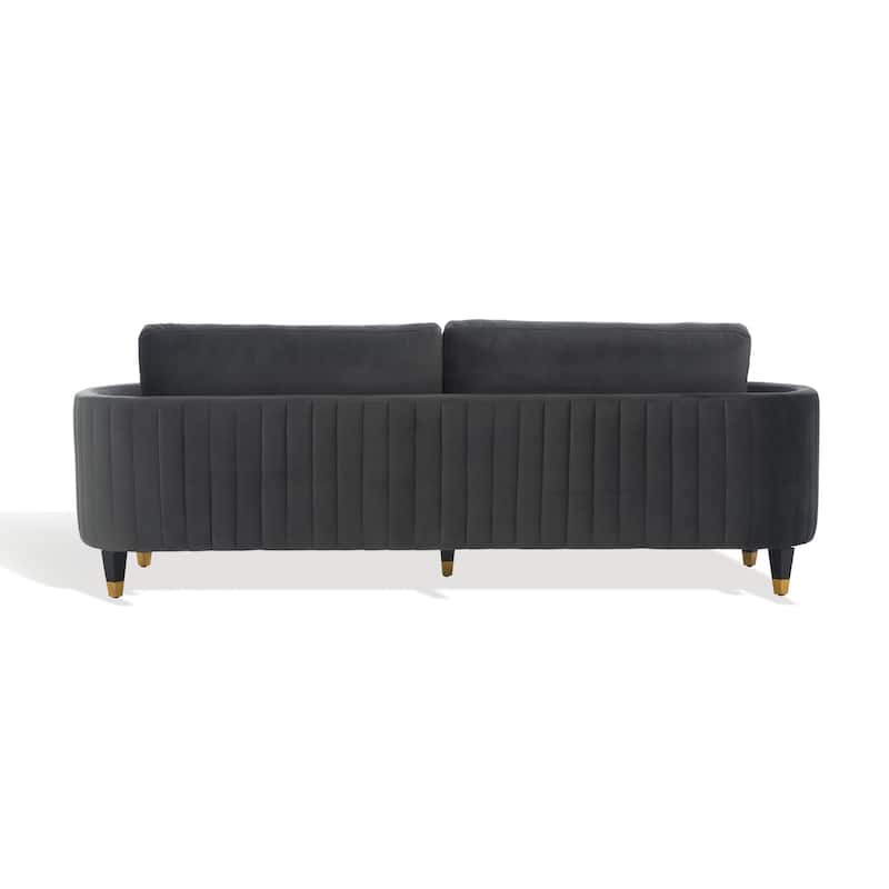 SAFAVIEH Home Winford Velvet Sofa - 91"W x 33"D x 26"H