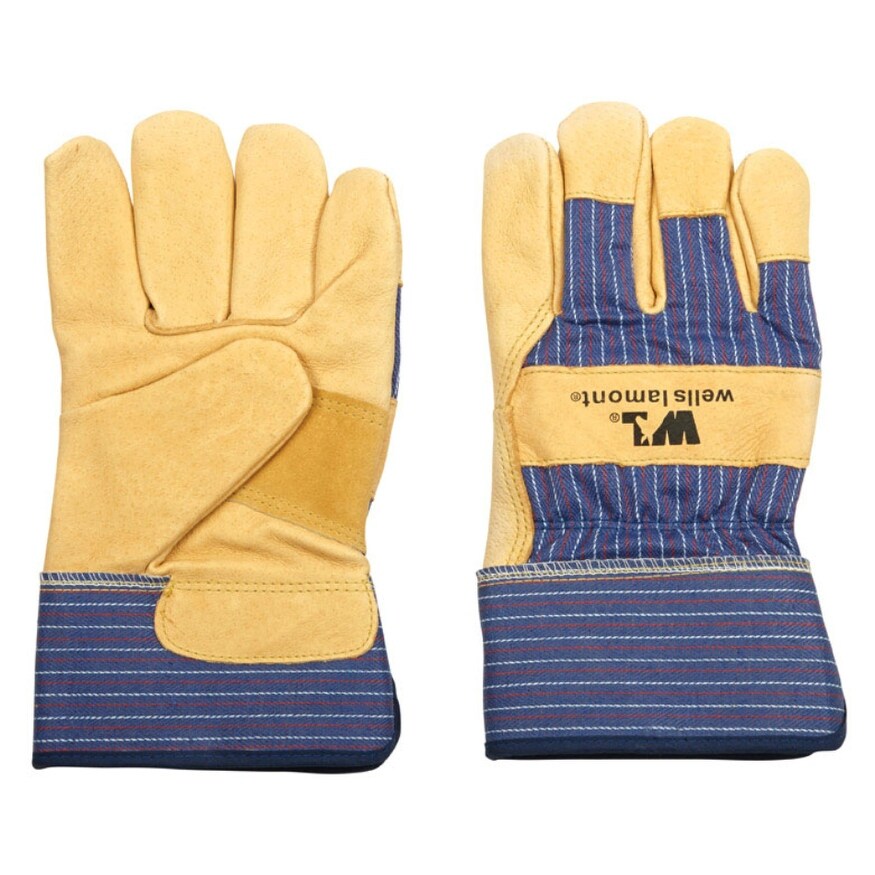 Palomino Leather Wells Lamont 5127L Men's Cold Weather Work Gloves