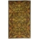 preview thumbnail 75 of 94, SAFAVIEH Handmade Antiquity Manerva Traditional Oriental Wool Rug 2'3" x 4' - Green/Gold