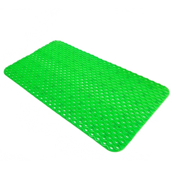 PVC Wave Pattern Anti-skidding Massage Foot Mat - green