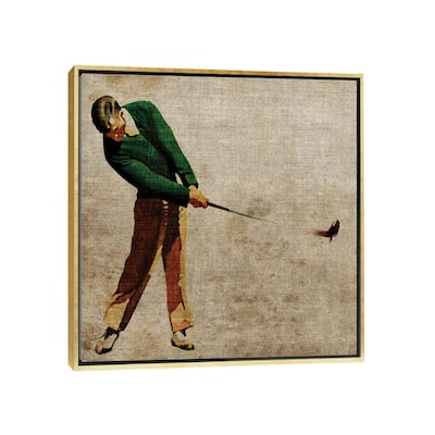 iCanvas "Vintage Sports II" by John Butler Framed Canvas Print