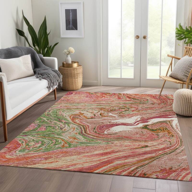 Premium Washable Super Soft Abstract Flow Mayfield Rug