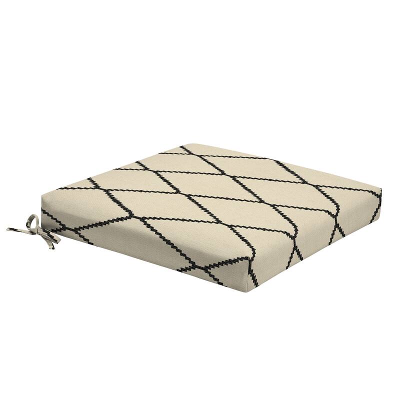 ARDEN Foam Outdoor Dining Seat Cushion, 19 x 19