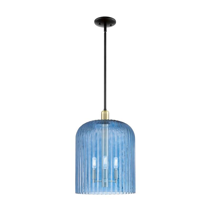 Innovations Lighting Downtown Urban - Bridal Veil - 3 Light 12" Stem Hung Mini Pendant
