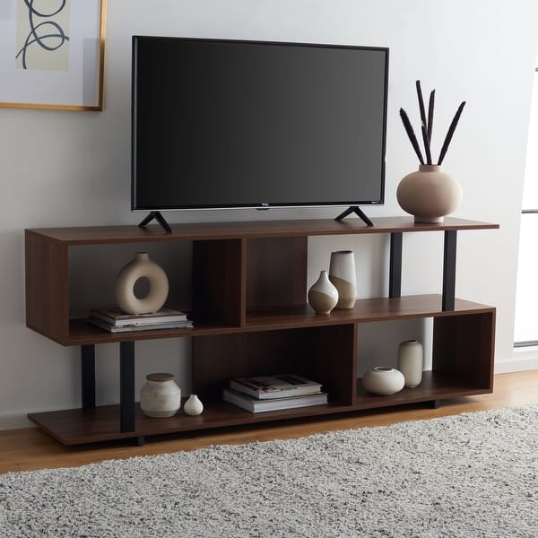 slide 2 of 17, SAFAVIEH Home Collection Jarrett Large Media Stand - 62" W x 14" D x 24" H
