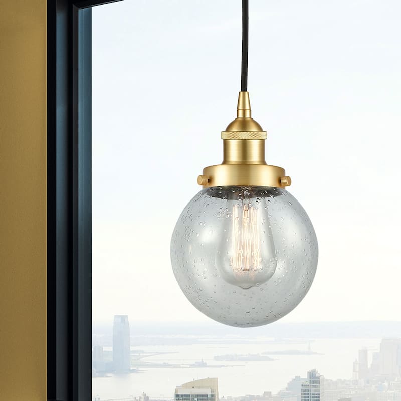 Innovations Lighting 616-1PH-10-6 Beacon Pendant Beacon 6" Wide Mini
