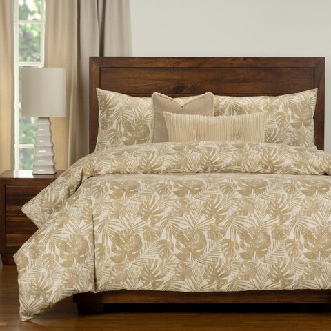 Barbados Vintage Palm Duvet Cover and Insert Set