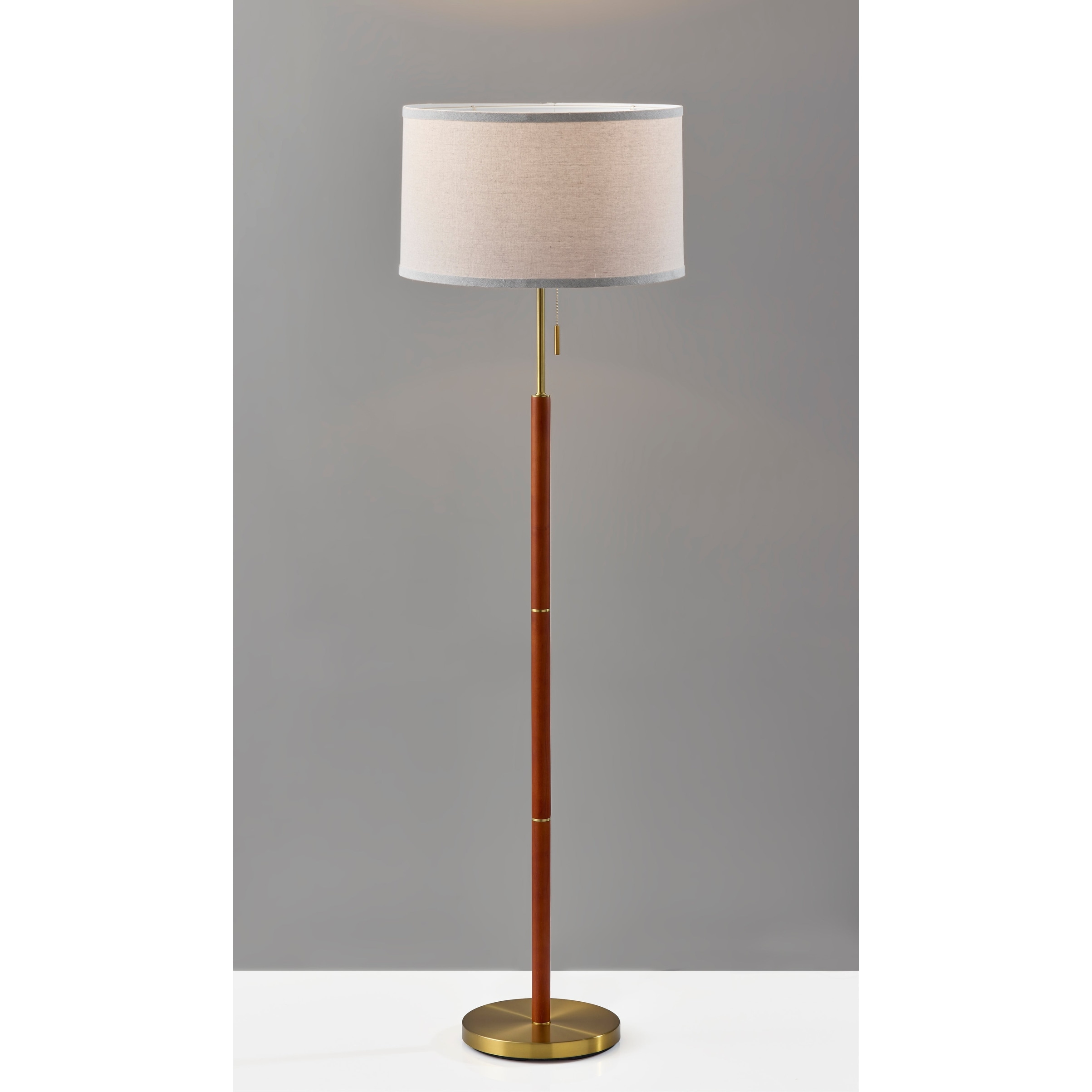 Adesso bedford shelf floor lamp outlet