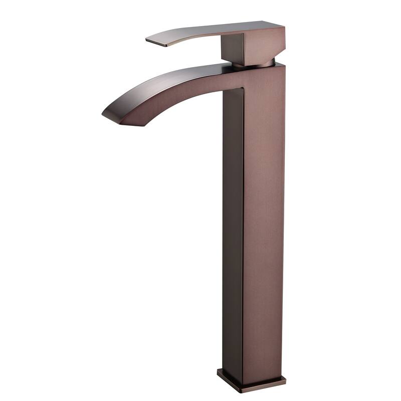 Single Handle Deck Mount Bathroom Faucet - 3"13"