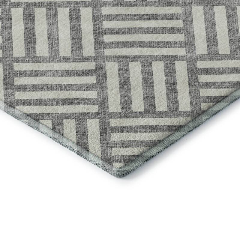 Premium Washable Super Soft Contemporary Mosaic Mayfield Rug