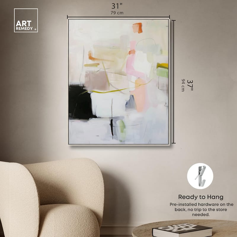 Vivid Obscurity Canvas by Art Remedy