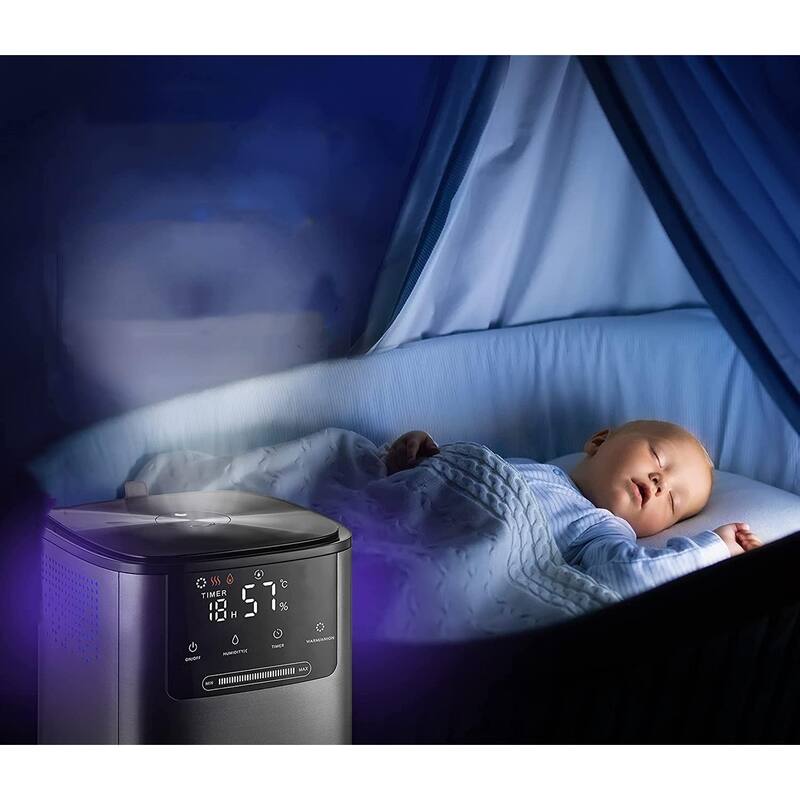 Cool Mist & Warm Mist Humidifier 4L Big Capacity On Sale Bed Bath