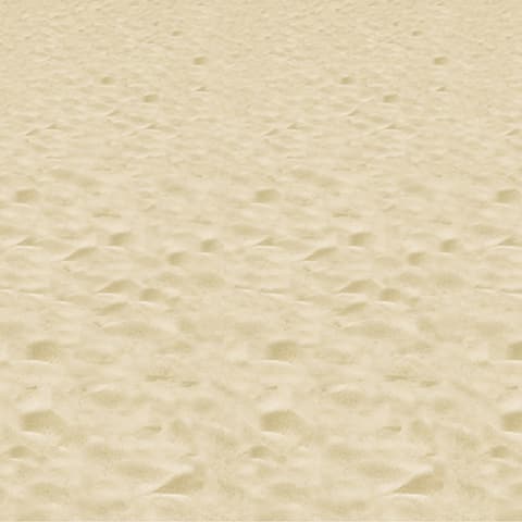 Pack of 6 Beige Insta-Theme Sandy Beach Wall Backdrops 30'