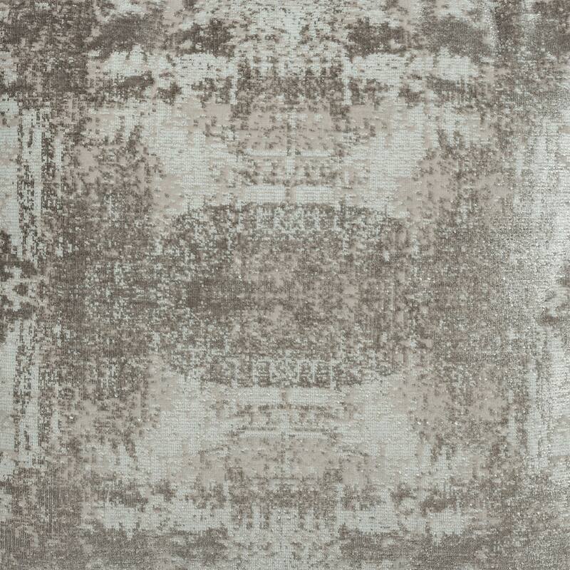 Sevita Modern Abstract Polyester Blend Pouf