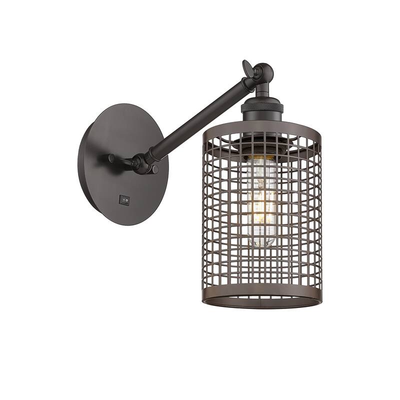 Innovations Lighting Nestbrook - 1 Light Wall-Mounted Sconce - Oiled Brass