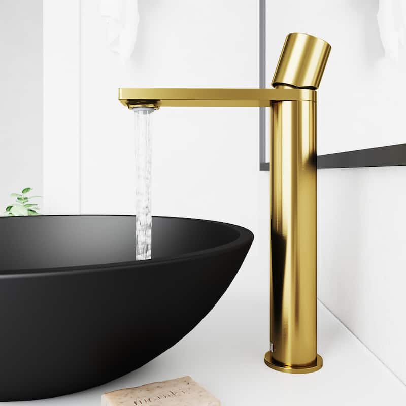 Vigo Gotham 1.2 GPM Single Hole Bathroom Faucet