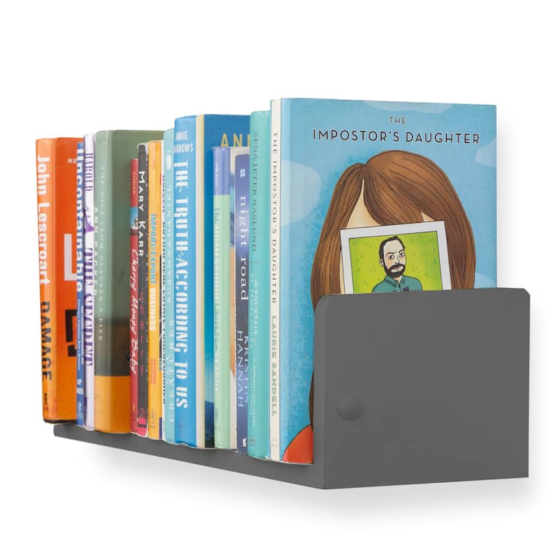 Rustic State Bookshelf Media Storage DVD Holder - Pack of 2