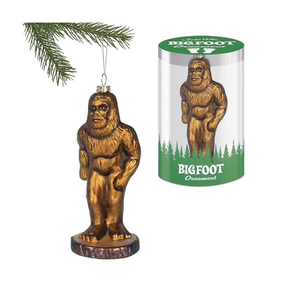 Big Foot Glass Ornament Big Foot Glass Ornament