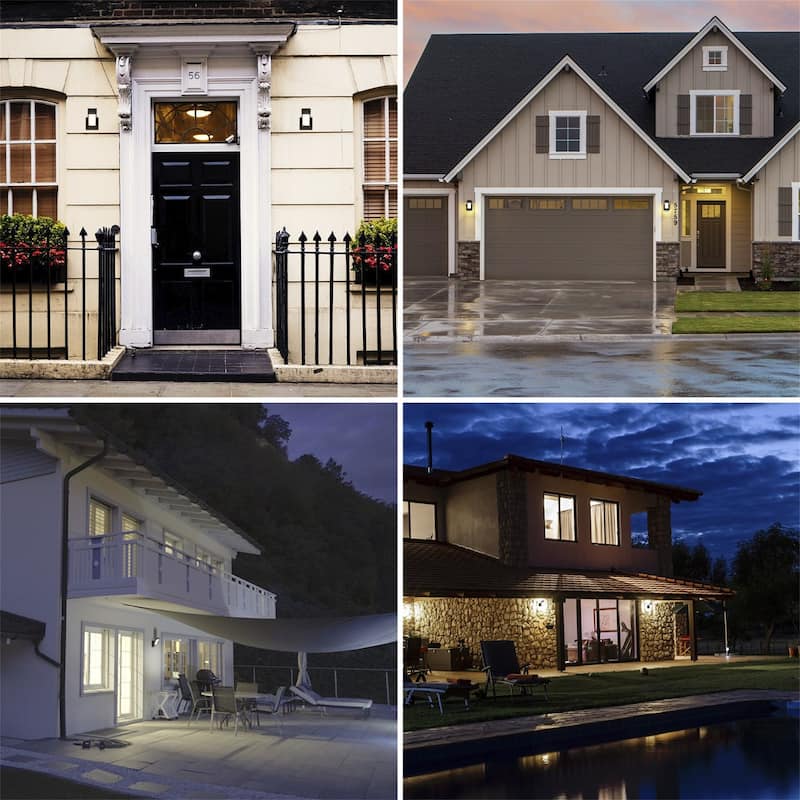 Modern LED Patio Porch Lights Aluminum Exterior Light Fixture