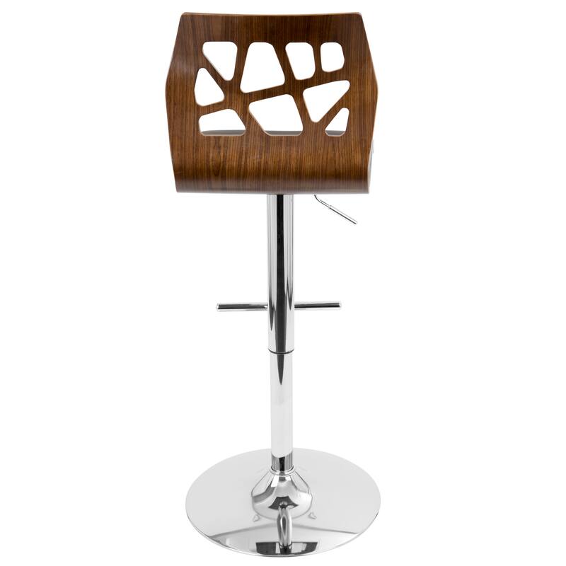 Carson Carrington Sala Adjustable Bar Stool with Straight T Footrest (Set of 3)