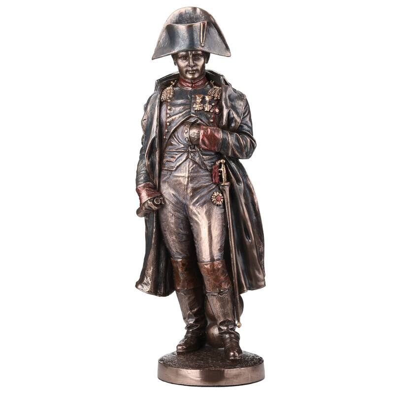 Veronese 10.8H Napoleon In Standing Portrait Pose Cold Cast Bronze