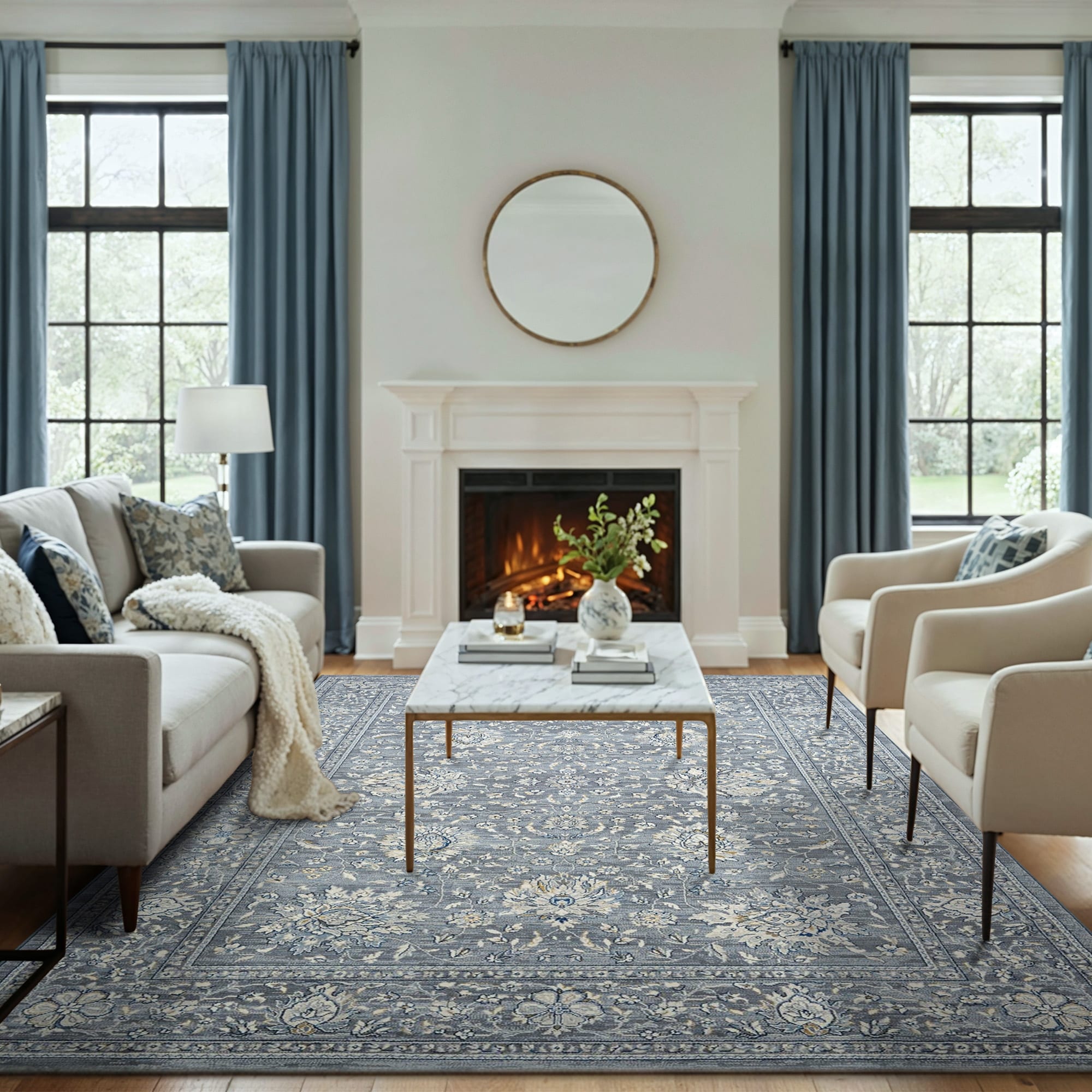 Dream Decor Rugs Serai Karaj Oriental Area Rug